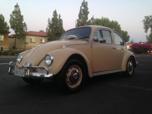 1967~volkswagen~beetle~rustfree~orig~california~beetle~runsgood