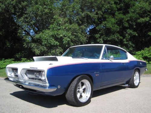 The &#034;california cuda&#034;- spectacular state of the art 340 hipo resto-mod- l@@k