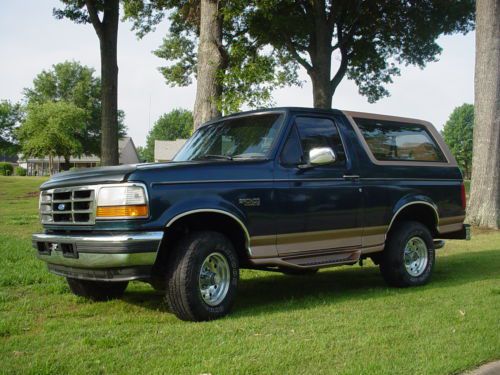 1995 ford bronco eddie bauer sport utility 2-door 5.8l