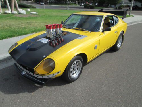 1973 datsun 240z pro street hot rod custom nissan chevrolet chevy