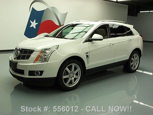 2010 cadillac srx performance pano roof nav 20&#039;s 41k mi texas direct auto