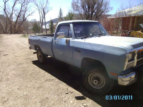 1991 dodge w250 base standard cab pickup 2-door 5.9l