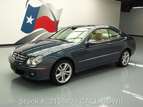 2007 mercedes-benz clk350 coupe automatic sunroof 28k texas direct auto