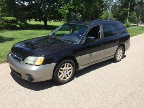 2001 subaru outback limited wagon 4-door 2.5l