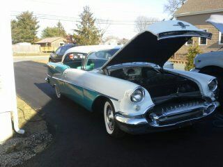 1955 oldsmobile holiday 88 2 door hardtop