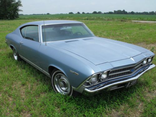 1969 chevy chevelle malibu non ss,69 a/c ps pb a/t 307 muscle 53k miles origina