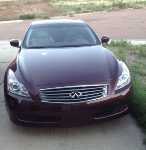 2009 infiniti g37 sport convertible hard top nav