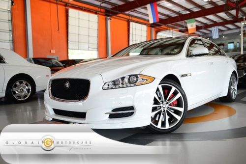 13 jaguar xjl supercharged 18k 1 own meridian nav pdc cam keyless vent pano