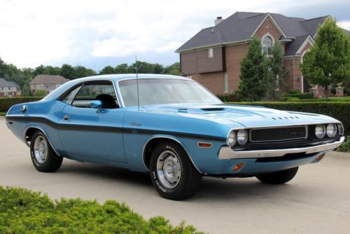 70 challenger r/t restored 383 4 speed broadcast sheet