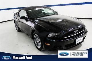 14 ford mustang v6 convertible leather seats, automatic, certified, we financed!