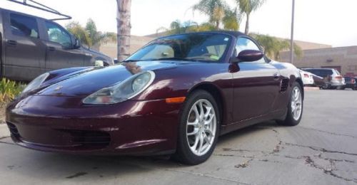 2004 porsche boxster convertible automatic, clean title, bose speakers, leather