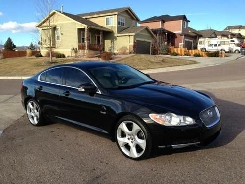 2009 jaguar xf supercharged sedan 4-door 4.2l