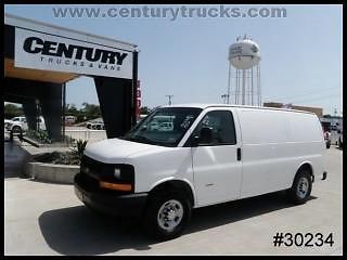 Chevy express g2500 6.6l duramax diesel cargo bulkhead bin package - we finance!