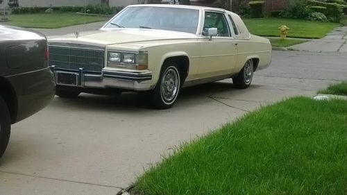 1985 cadillac fleetwood brougham coupe 2-door