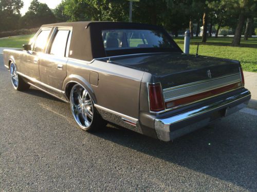 1989 Lincoln Town Car Cartier 5.0L ORIGINAL PAINT ONLY 78K MILES AIR RIDE LOOK, image 3