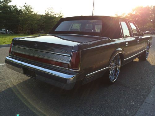 1989 Lincoln Town Car Cartier 5.0L ORIGINAL PAINT ONLY 78K MILES AIR RIDE LOOK, image 5