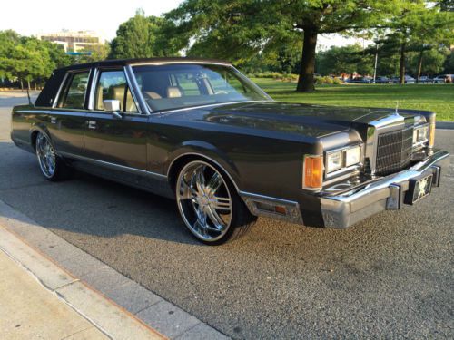 1989 Lincoln Town Car Cartier 5.0L ORIGINAL PAINT ONLY 78K MILES AIR RIDE LOOK, image 7