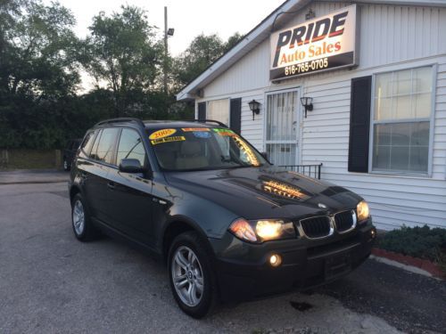 2005 bmw x3 3.0i sport utility 4-door 3.0l