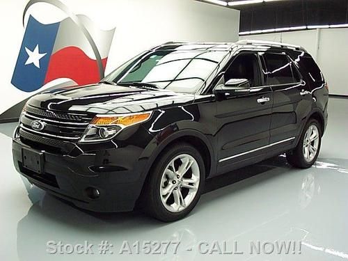 2011 ford explorer ltd 7-pass leather nav rear cam 33k! texas direct auto