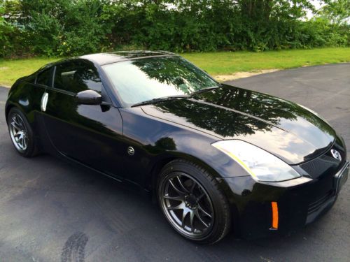 2003 nissan 350z touring coupe 2-door 3.5l automatic (black)