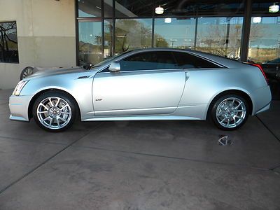Cts-v silver frost matt only 100 produced 556 horse power recaro seats automatic