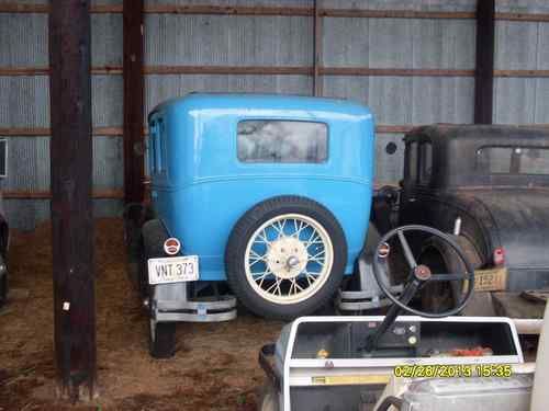 1929 model a ford, new tires, brakes, paint.  extremely good motor!