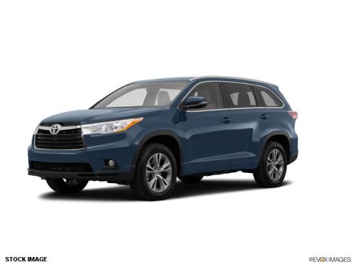 2014 toyota highlander xle