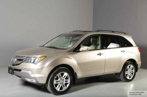 2008 acura mdx tech sh-awd nav 3row sunroof leather rearcam heatseats xenons pdc