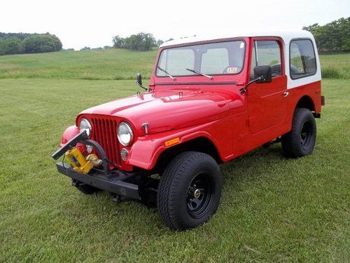No reserve on this 1979 jeep cj7 base sport utility 2-door 5.0l