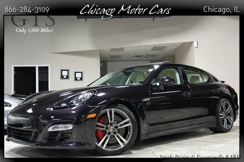 2013 porsche panamera gts only 1900 miles! sport chrono 20 turbo wheels bose $$