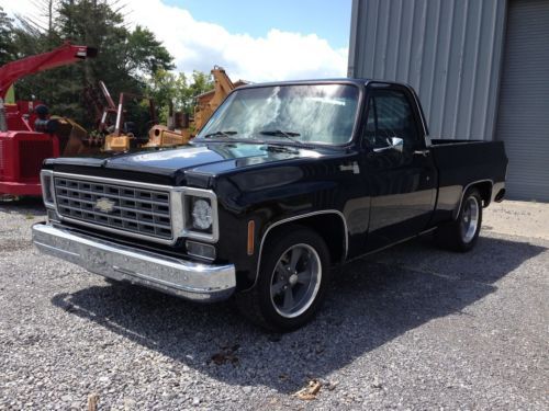 1976 chevrolet pickup  big block custom hot rod