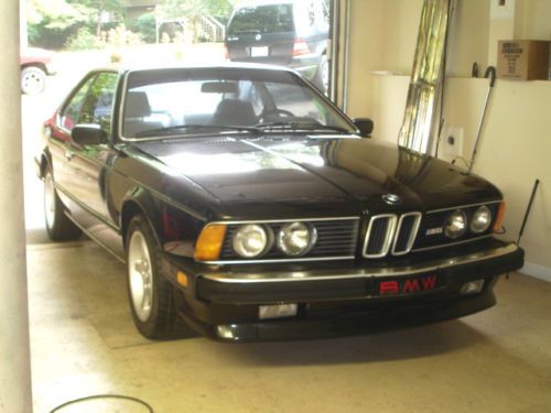 1987 bmw m6 base coupe 2-door 3.5l