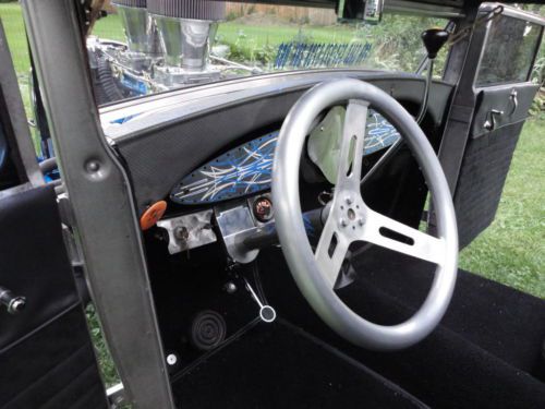 1928 Ford Model A Tudor Ratrod Rat Rod Hotrod Hot Rod, image 5