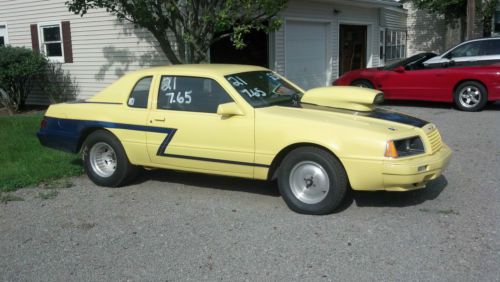 11.9 second 84 ford thunderbird street or drag car