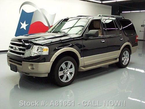 2010 ford expedition eddie bauer sunroof nav dvd 66k mi texas direct auto