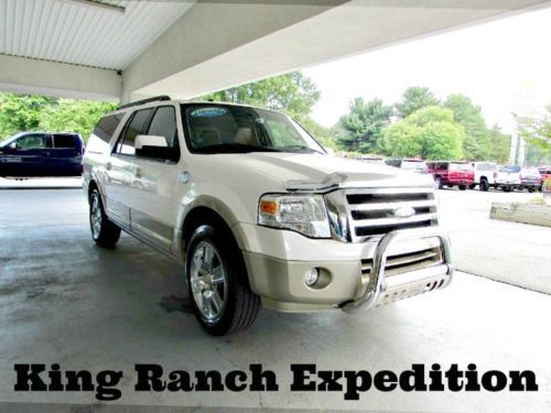 2010 ford expedition king ranch el 4x4 sport utility dvd nav leather 4wd suv v8