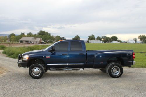 2008 ram 3500 4x4 dually diesel, 6 speed