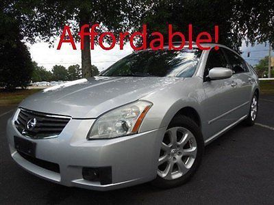 Nissan maxima 4dr sedan v6 cvt 3.5 se cvt gasoline 3.5l v6 cyl radiant silver me