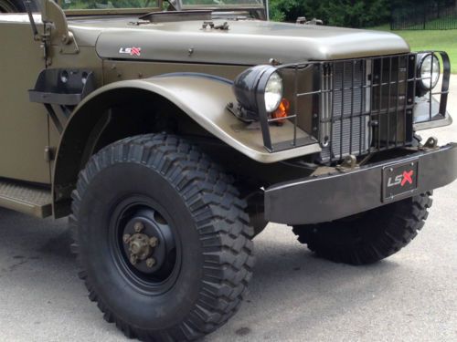 LSx Powered M37 Dodge Powerwagon Fuel Injected Overdrive Olive Drab Military, image 6