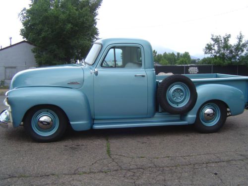 1955 chevy 1/2 ton truck fully restored