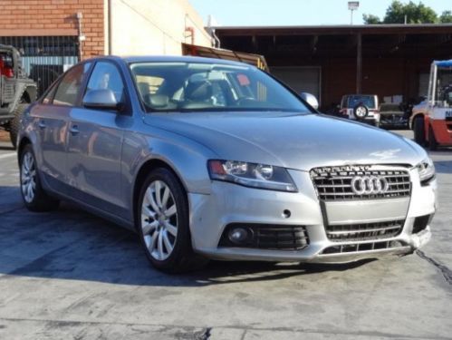 2009 audi a4 2.0 t fronttrak premium damaged salvage runs! economical wont last!