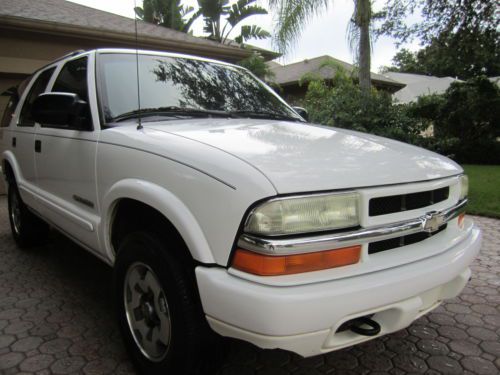 2003 CHEVROLET BLAZER LS 4X4 V6 POWER WINDOWS CD TILT CRUISE ALLOY WHLS 1 OWNER!, image 2