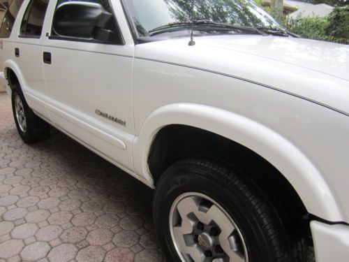 2003 CHEVROLET BLAZER LS 4X4 V6 POWER WINDOWS CD TILT CRUISE ALLOY WHLS 1 OWNER!, image 4