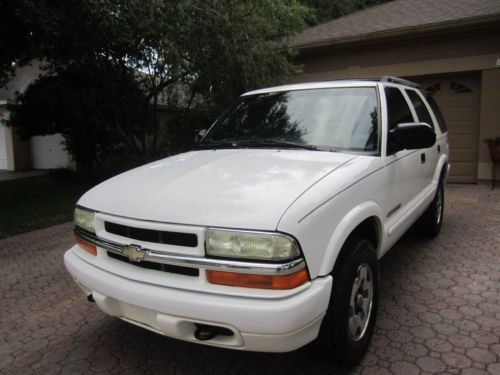 2003 CHEVROLET BLAZER LS 4X4 V6 POWER WINDOWS CD TILT CRUISE ALLOY WHLS 1 OWNER!, image 85