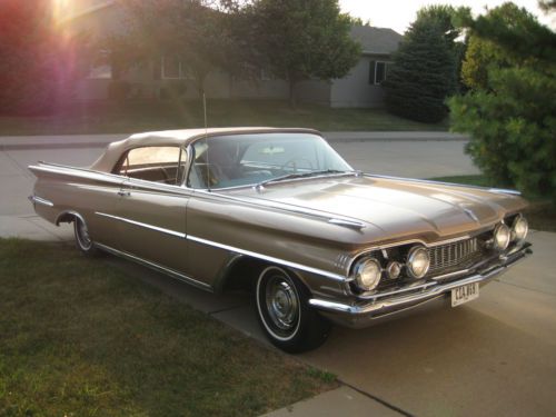 1959 oldsmobile 98 convertible, original 65,000 mile car