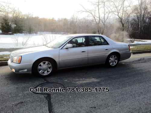 2003 cadillac dts silver low miles awesome carfax