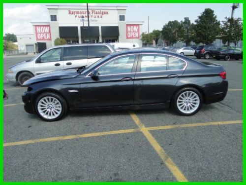 2013 bmw 535 i turbo 3l i6 24v automatic rwd sedan premium repairable rebuilder