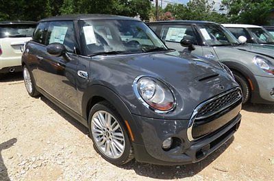 Mini cooper hardtop 2dr cpe s new coupe automatic gasoline 2.0l 16v twin power t