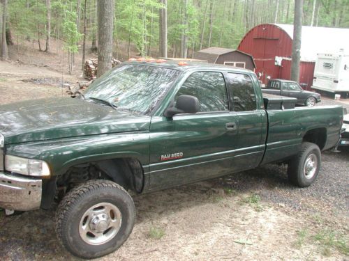 2001 dodge ram 2500 4x4 ext cab diesel 6spd manual