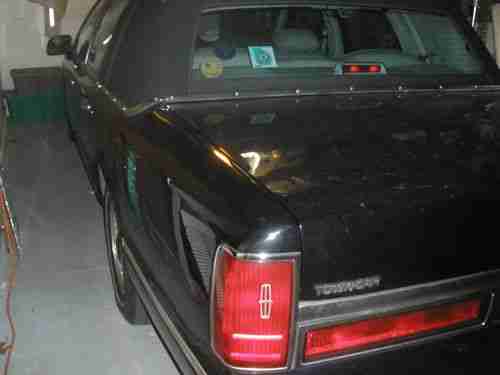 1996 Executive Lincoln Signature Town Car black w carriage top moonroof michelin, US $4,298.00, image 9